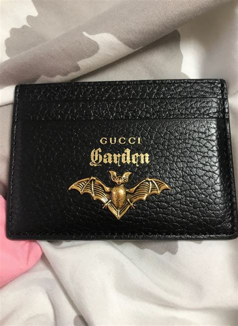 gucci garden card holder